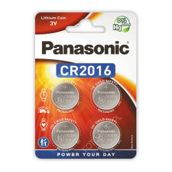 4x 2016 Panasonic Bateria...