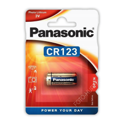 1x 123 Bateria Panasonic...