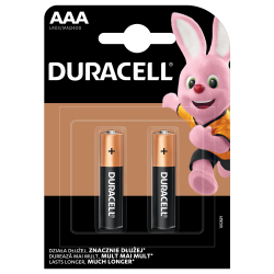2x AAA LR3 Basic Duracell...